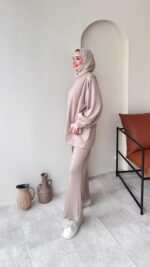 Siva Oyşo Takım - Bej - Görsel 6