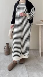 Misra Basic Elbise - Siyah - Görsel 3