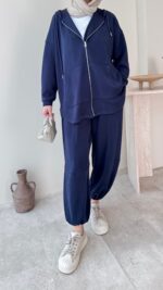 Herme Salaş Oyşo Takım - Lacivert - Görsel 5