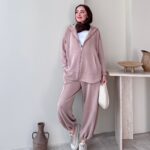 Herme Salaş Oyşo Takım - Bej