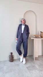 Herme Salaş Oyşo Takım - Antrasit