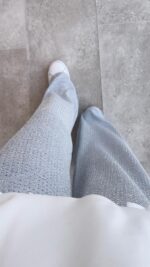 Lunar Taşlı Pantalon - Gri - Görsel 2