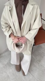 Dinar Tasarım Trenç - Bej - Görsel 5