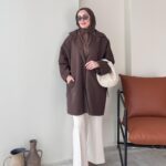 Dinar Tasarım Trenç - Kahverengi