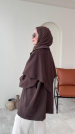 Dinar Tasarım Trenç - Kahverengi - Görsel 7