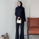 Viril Merserize Hırka - Siyah