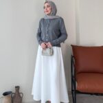 Viril Merserize Hırka - Gri