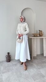 Esle Angora Hırka - Taş