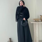 Besa Angora Hırka - Siyah