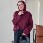 Bushu Basic Tişört - Bordo