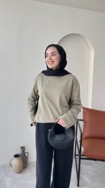 Bushu Basic Tişört - Soft Yeşil