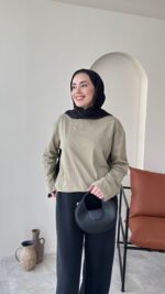 Bushu Basic Tişört - Soft Yeşil