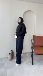 Bushu Basic Tişört - Siyah - Görsel 5