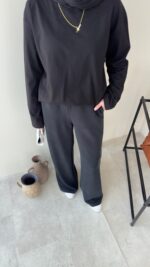 Bushu Basic Tişört - Siyah - Görsel 6