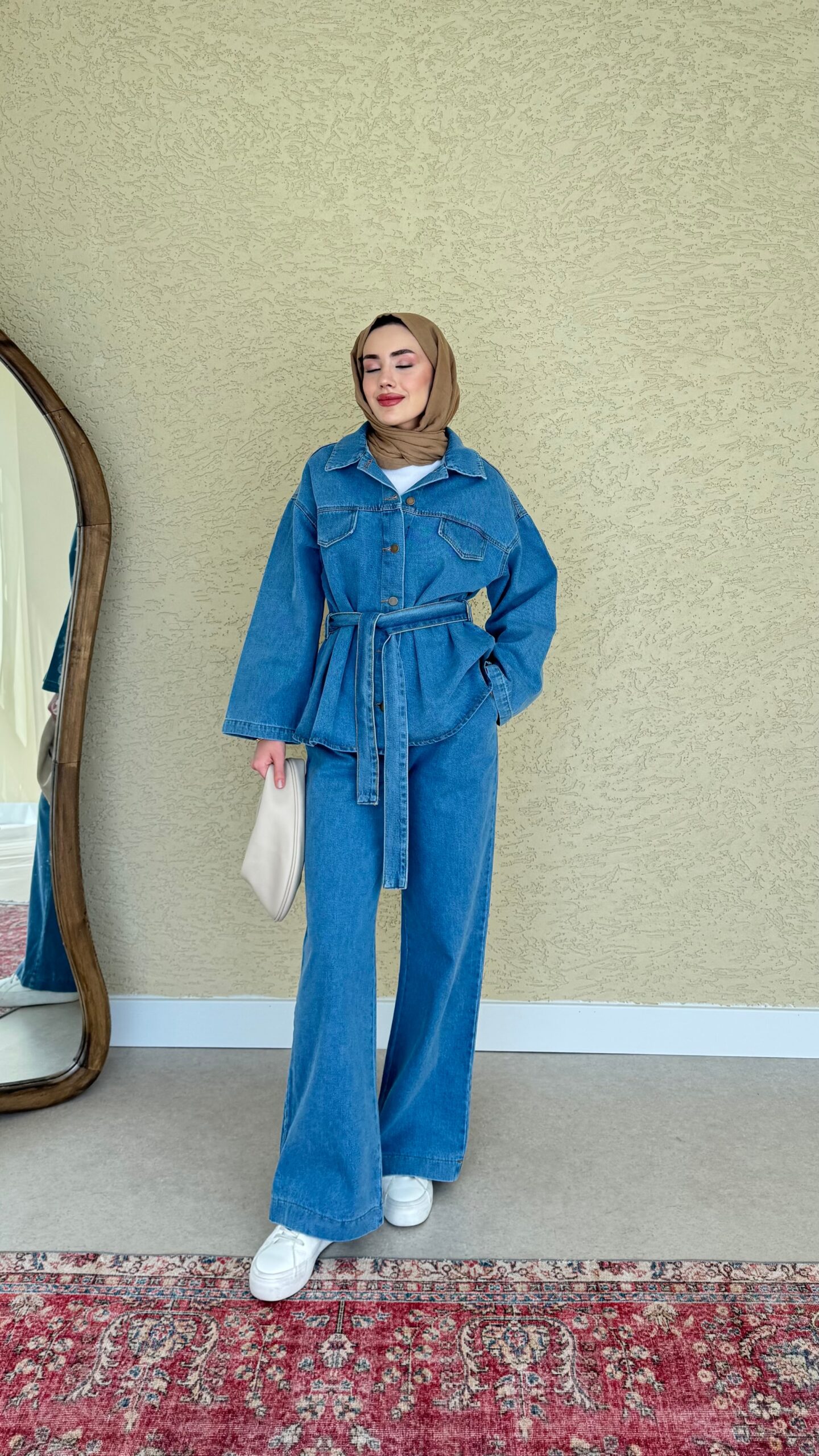 image_1950-1902.jpg Dina Kot Takım - Mavi - Görsel 1