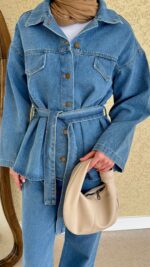 Dina Kot Takım - Mavi - Görsel 4