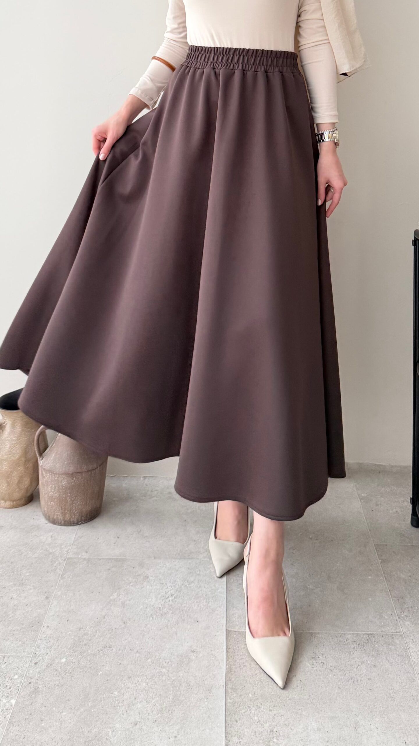 image_1950-1939.jpg Scuba Etek - Kahverengi - Görsel 1