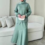 Sali Asimetrik Takım - Mint Yeşil