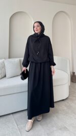 Urla Oyşo Takım - Siyah - Görsel 5