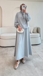 Urla Oyşo Takım - Gri - Görsel 4