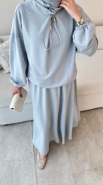 Urla Oyşo Takım - Gri - Görsel 5