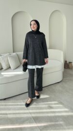 Kırlı Takım - Siyah