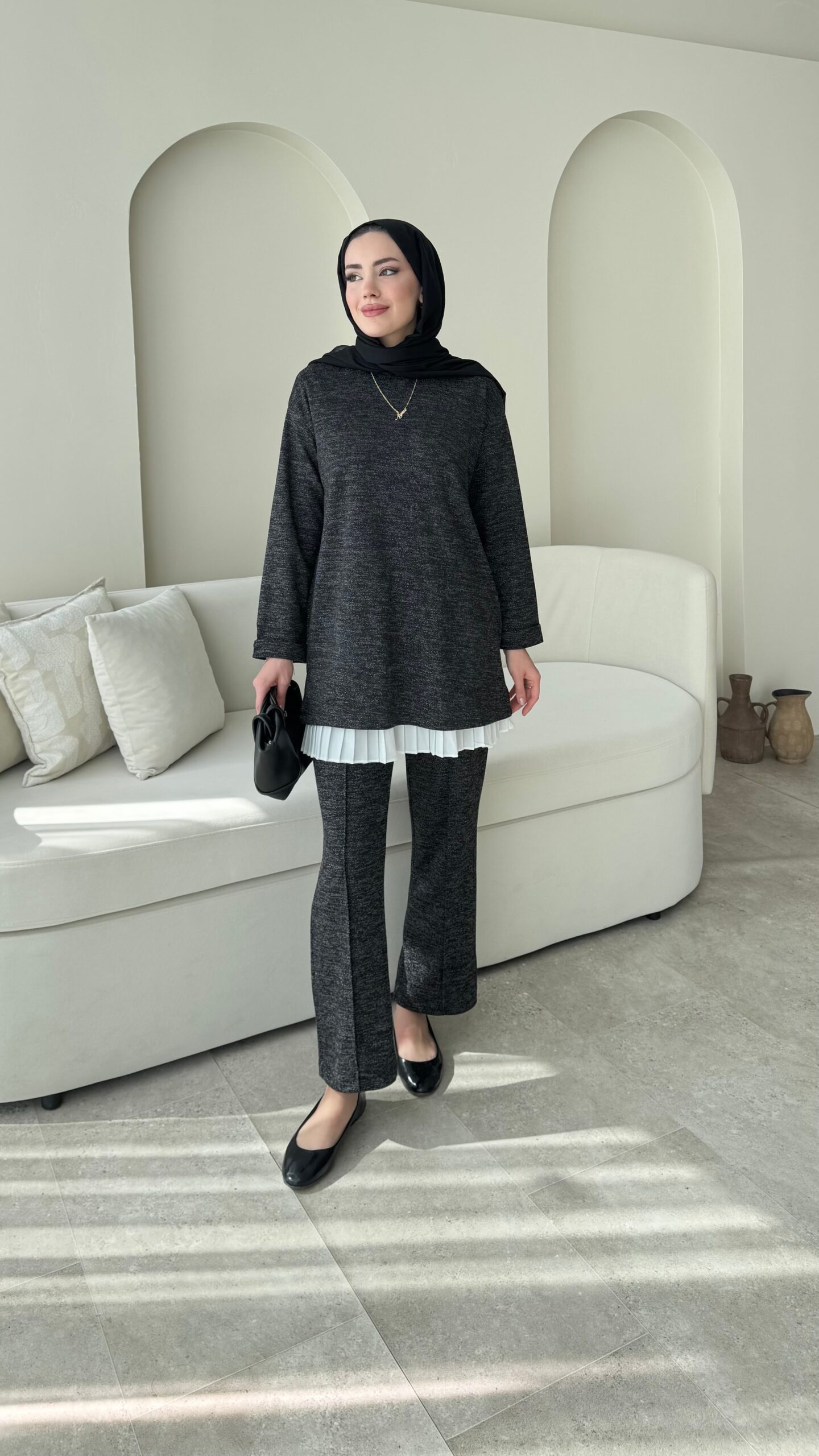 image_1950-2077.jpg Kırlı Takım - Siyah - Görsel 1