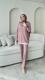 Kırlı Takım - Toz Pembe