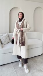 Demi Angora Hırka - Taş