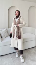 Demi Angora Hırka - Taş
