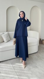 Mari Oyşo Takım - Lacivert - Görsel 2