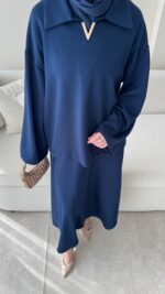 Mari Oyşo Takım - Lacivert - Görsel 3