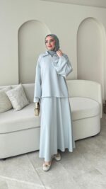 Mari Oyşo Takım - Gri - Görsel 2