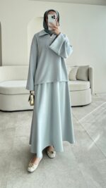 Mari Oyşo Takım - Gri - Görsel 3