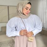 Balonkol Gömlek - Beyaz