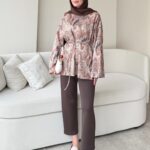 Etnik Scuba Sweat - Kahverengi