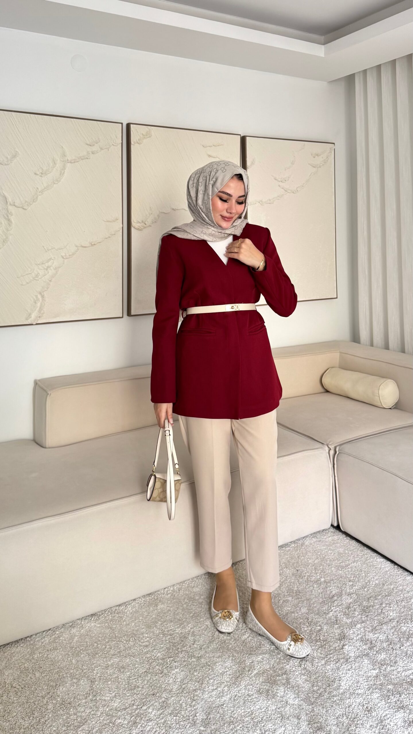 image_1950-223.jpg Dore Ceket - Gül Kurusu - Görsel 1