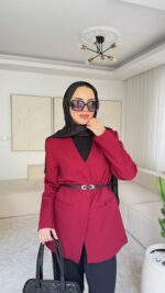 Dore Ceket  - Gül Kurusu - Görsel 2