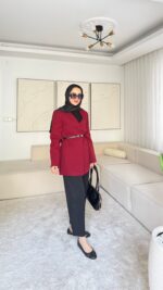 Dore Ceket  - Gül Kurusu - Görsel 3