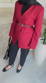 Dore Ceket  - Gül Kurusu - Görsel 4