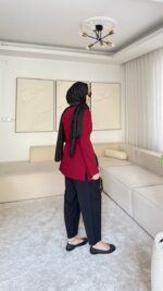 Dore Ceket  - Gül Kurusu - Görsel 5