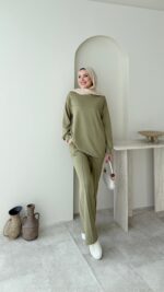 Fera Oyşo Takım - Yeşil - Görsel 3