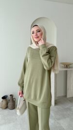 Fera Oyşo Takım - Yeşil - Görsel 4