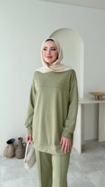 Fera Oyşo Takım - Yeşil - Görsel 5