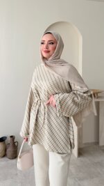 Ekose Scuba Sweat - Yeşil - Görsel 2