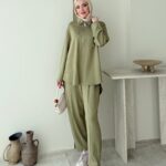 Gisa Fermuarlı Oyşo Takım - Yeşil