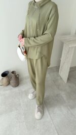 Gisa Fermuarlı Oyşo Takım - Yeşil - Görsel 6