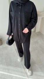 Toma Oyşo Takım - Siyah - Görsel 5