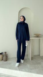 Toma Oyşo Takım - Lacivert - Görsel 2