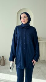 Toma Oyşo Takım - Lacivert - Görsel 3